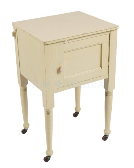 Period Cream Bedside Cabinet